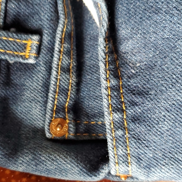 Levi's Vintage Orange Tab Boys Blue Jeans. 14 Regular. (27x27). USA made. EUC. - Picture 15 of 16